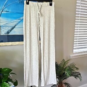 Gray Drawstring Lounge Pants M